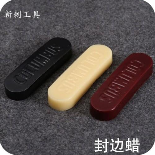 Leather Mill Edge Wax Sewing Accessory Professional Handmade Grinding Tool Leather Craft Adjustable New DIY Hand 3 Colors