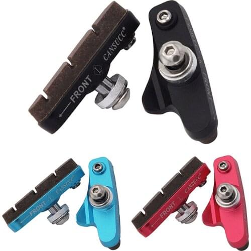 Lightweight Road Bike Brake Shoes Pads Folding Bicycle Parts C-Brake Shoes Rubber Block for Folding Bike Accessories