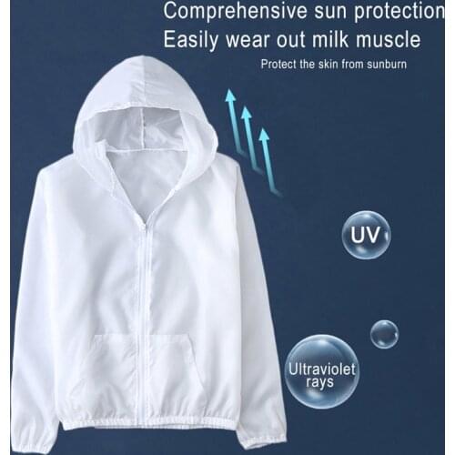 2021 Summer New Womens Sun Protection Coat Outdoor Quick Dry Sunscreen Clothing Zip Up Hoodie Long Sleeve