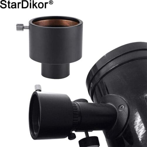 StarDikor 1.25 Inch to 2 Inch Telescope Eyepiece Adapter 31.7mm to 50.8mm Metal Adapter