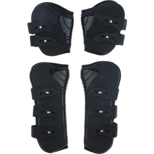 Equine Horse/Pony Advanced Pro Tec Jumping Tendon & Fetlock Boots Set
