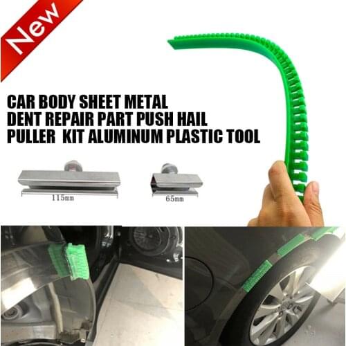 Car Body Sheet Metal Dent Repair Part Push Hail Puller Kit Aluminum Plastic Tool Car Dent Removal Pdr Tool Suction Dent Fixer