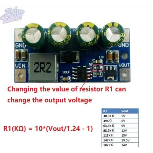 DC 3.7V-18V To 5V 6V 9V 12V 15V 19.5V High Power Step Up Down Boost Converter Molude For Lead Acid Car Cigarette Lighter PLC LED