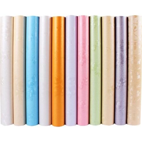 Self-Adhesive Wallpapers Pvc Thick Home Decor Waterproof Bedroom Living Room Background Wall Renovation Wall Stickers Color