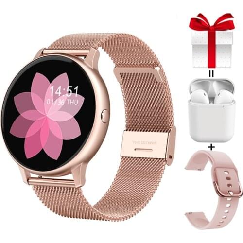 DT88 PRO Smartwatch IP67 Waterproof Women Smart Watch Heart Rate Monitor Blood Pressure Remote Camera Multi-Sports Fitness Band