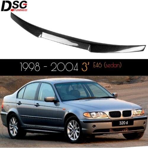 Rear Trunk Spoiler WIng for BMW 3 series 1998 - 2004 E46 Sedan 4-Door