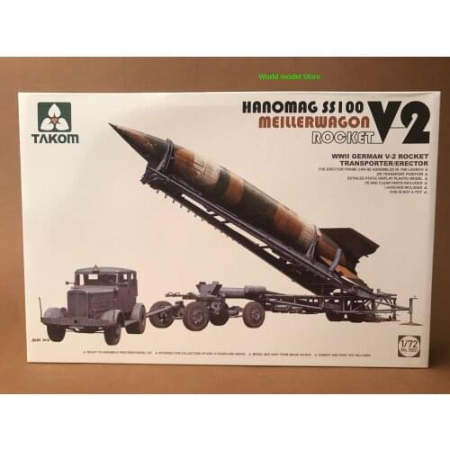 Takom 1/72 5001 German V-2 Rocket Meiller Wagen Hanomag SS100