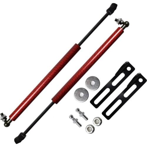 Carbon fiber for Skoda Rapid Spaceback 2014-2019 Front Hood Bonnet Gas Struts Lift Support bars Shock gas spring Damper Absorber