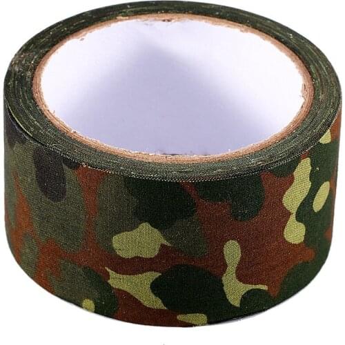 High Quality Multifunction 10m Waterproof And Fire Retardant Bionic Adhesive Tape CamouflageTape Suitable For Outdoor Hunting