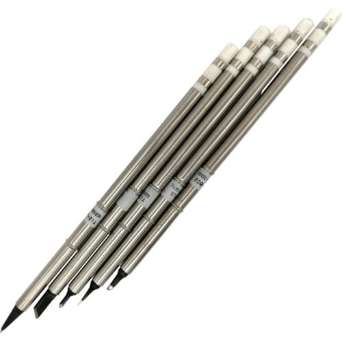 High grade quality Soldering iron tips 5PCS XA T12-J02 K KU ILS BC2 Solder Iron Welding head commonly used repair mobile