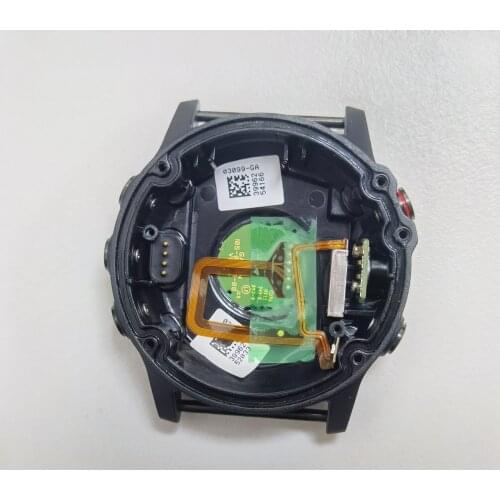 Original Back Case with barometric sensor for GARMIN fenix 5x plus watches repair parts