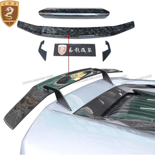 Real Carbon Fiber Rear Spoiler GT Wing for Lamborghin Hurancan Lp610 Lp580 LP700 V Styling