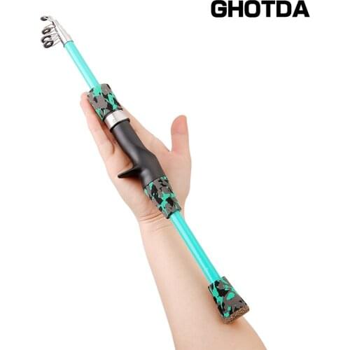 1.3m/1.5m/1.8m Ultralight and Powerful Carbon Fiber Hand Fishing Rod Hard Telescopic Fishing Rod Raft Fishing Long Feeder Pipe