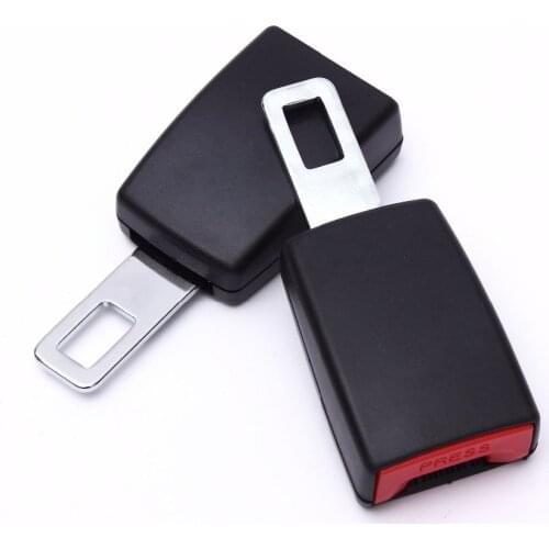 1 pcs 12cm car universal safety belt plug-in mother converter dual-use safety belt buckle extende car belt extender