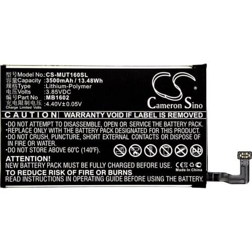 Cameron Sino Battery for Meitu MP1602,T8 Mobile, Smartphone Battery