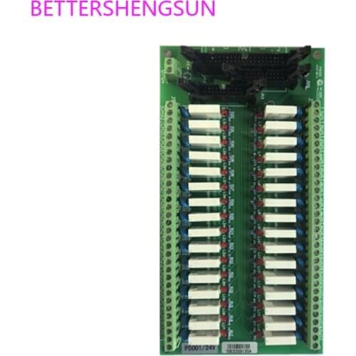 Data acquisition card PS001 terminal board for driving high-power relays or AC contactors