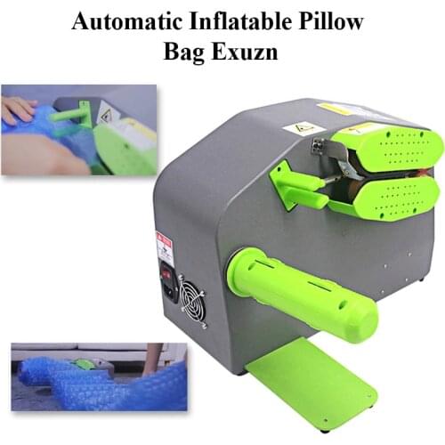 Buffer Air Cushion Machine Bubble Film Bubble Bag Machine Hoist Film Air Column Bag Inflator Automatic filling Air Pillow Bag