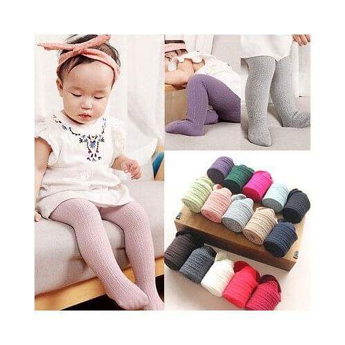 New Baby Toddler Infant Kids Girls Cotton Warm Pantyhose Stockings Tights 0-6Y