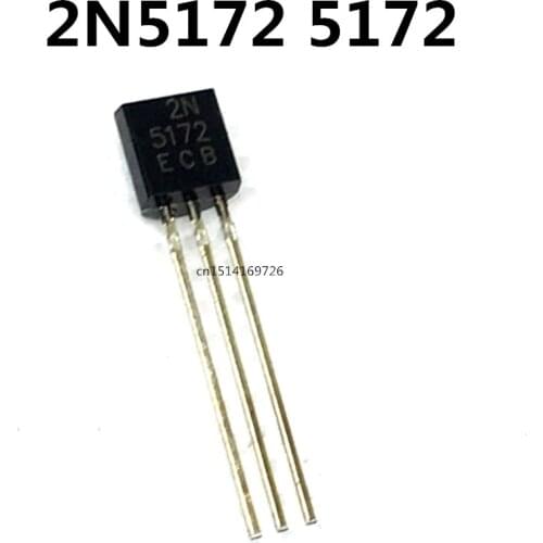 Original 100pcs / 2N5172 5172 TO-92 25V0.5A