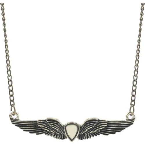 Game The Last Of Us 2 Ellie Necklace Retro Wings Pendant Necklace Long Short Chain Women Party Souvenirs