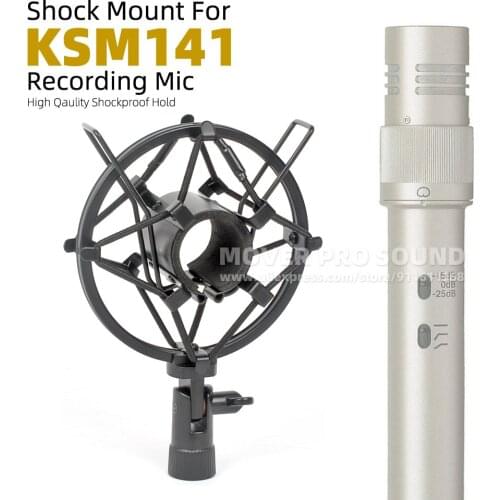 Anti Vibration Suspension Stand Shockproof Clip Holder For SHURE KSM141 KSM 141 KSM141/SL SL Mic Spider Microphone Shock Mount