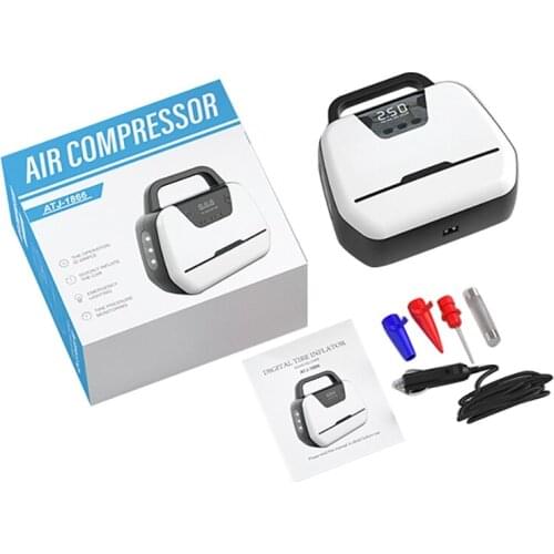 Portable Car Air Compressor DC12V for Automotive Motorcycle Bicycle Electric Tyre Pump Tire Inflator for Cars