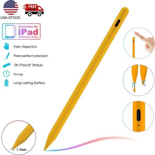 For Tablet iPad Stylus Pen Apple Pencil Drawing Pen for iPad Pro 6th 9.7/10.5/11/12.9 inch Apple Tablet Pen Capacitive Stylus
