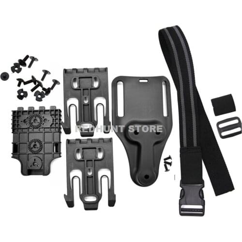 Safariland Drop Leg Holster Tactical Quick Locking System Hunting Thigh Belt Strap Gun Holster with QLS 19 22 22