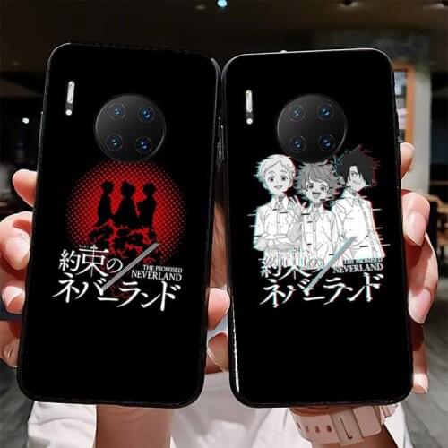 YNDFCNB Anime The Promised Neverland Phone Case for Huawei Mate 20 10 9 40 30 lite pro X Nova 2 3i 7se