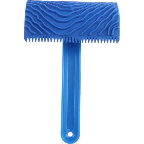 1pc Imitation Wood Graining Pattern Wall Texture Art DIY Brush Painting Tool Rubber Grain Painting Tool Home Decoration