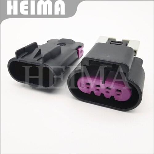 10/20/30set 1.5mm delphi 4 Pin way male female sealed waterproof auto connector oxygen sensor plug for Buick 15487755 15487756