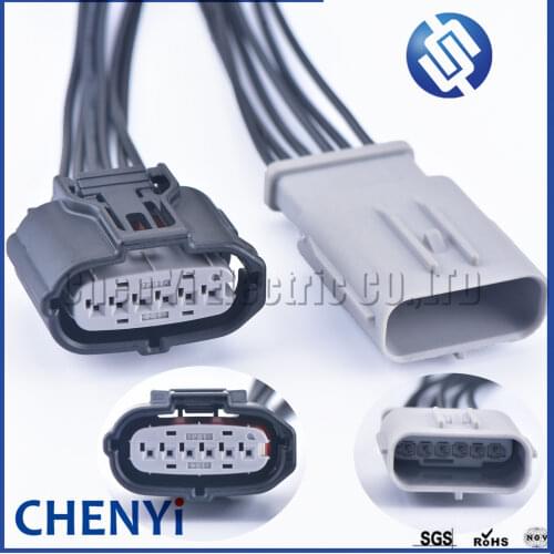 6 Pin 6189-7100 PDC Parking Sensor Connector Cable Accelerator Throttle Pedal Electronic auto connector for Toyota Subaru Mazda