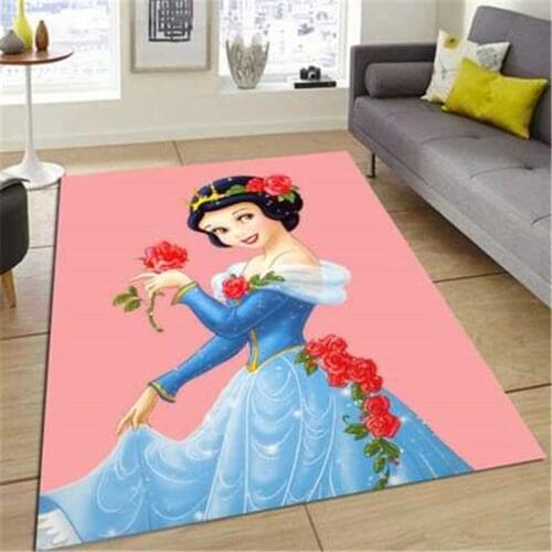 80x160cm Kids Playmat Princess Carpet Sofa Carpet for Bedroom Living Room Children Rug Kids Room Carpet Children Floor Pads