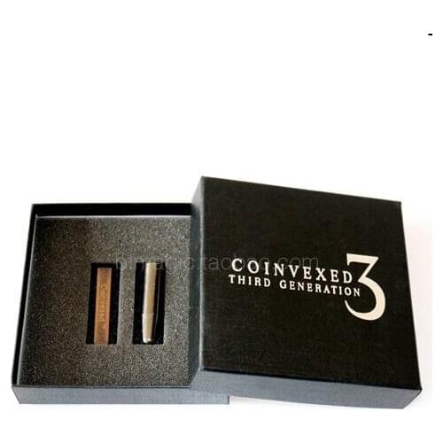 Free shipping! Coinvexed 3rd Generation by D P,Coin Magic Tricks,Mentalism magic props,street,close up,comedy