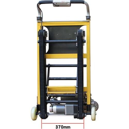 DB-DD-PLJ Tank Type Folding Stair Climber Aluminum Alloy Frame Crawler Electric Stair Climber For Loading Unloading Tools 220V