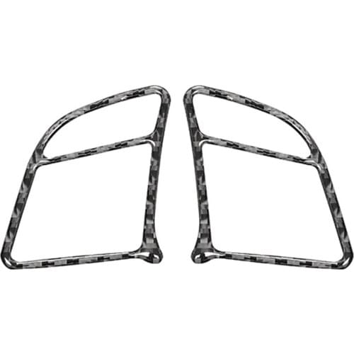 For Mercedes Benz GLK 300 350 250 2008-2015 Steering Wheel Button Switch Frame Carbon Fiber Decoration Sticker Interior