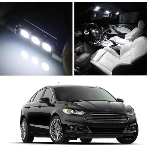 Canbus LED Lamp Interior Map Dome Trunk Plate Light Bulbs For Ford Fusion 2010-2019