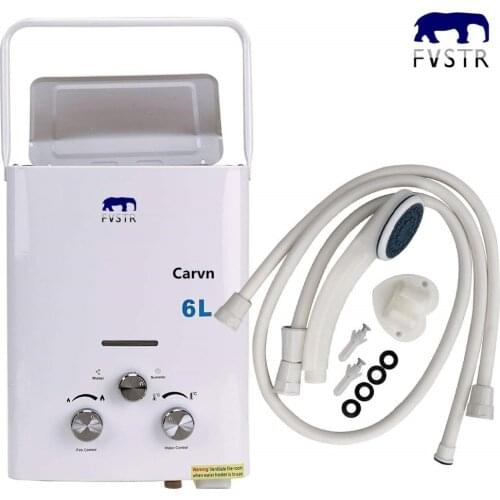 FVSTR -Carvn(LOCAL SHIP)HOT sales CAMPER CAMPING WATER HEATER BOILER LPG Gas 12KW 6L + INSTANT SHOWER Self Build-FD