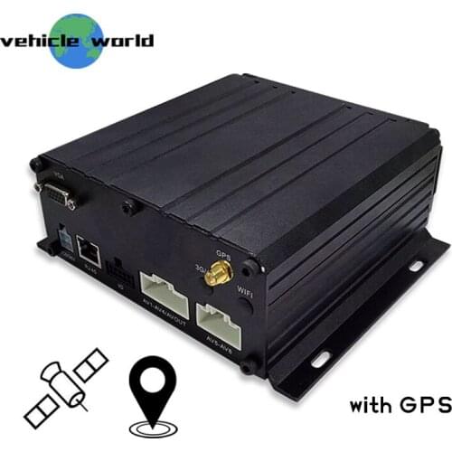 Vehicle security cctv system blackbox HDD/SSD 8channels mobile recorder in car dvr GPS 2TB storage