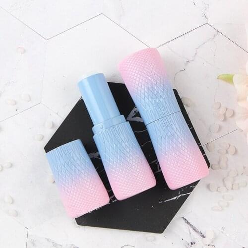 Luxury Plastic Mini Empty DIY Lipsticks Containers Tubes Pink Blue Lips Cosmetic Tools Embalagen Packaging Containers 20pcs/lot
