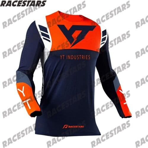 YT INDUSTRIES Motocross Jersey Spxcel MTB Downhill Jersey Cycling Mountain Bike DH Maillot Ciclismo Hombre Quick Drying Jersey