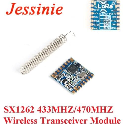 SX1262 LoRa Wireless Transceiver Module 433MHZ 470MHZ Ultra-low Communication Module 433M 470M SPI Interface