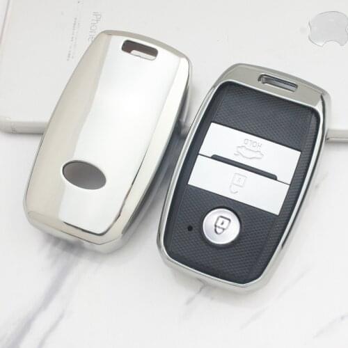 Soft TPU Car Key Cover Case Fit for Kia Rio Sportage 2016 Ceed Sorento Cerato Picanto K2 K3 K5 Accessories