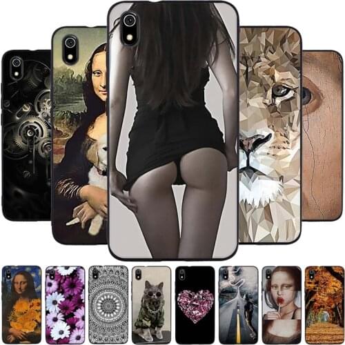 On Redmi 7A Soft Silicone Phone Case For Xiaomi Redmi 7 7A Case For Xiomi Redmi 7A Cover Cute TPU Back Cover For Redmi7A Coque
