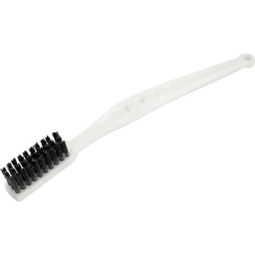 Uxcell Stainless Steel Wire Brushes Plastic White Nonslip Handle Clean Tool for Cleaning Rust