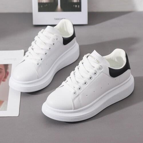 New small white shoes womens shoes breathable board shoes versatile thin sports white Casual shoes comfortable T h-10