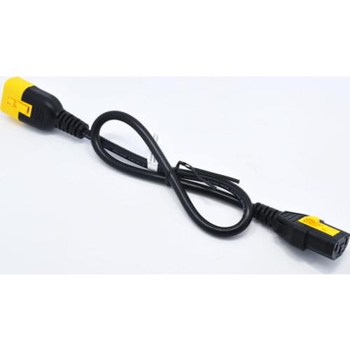 New/Suitable for AP8000 series power cord AP8702S C13 to C14 power cord 0.6 meters with lock