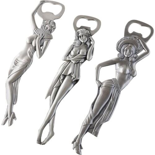 Beer Bottle Opener Wedding Party Favor Gifts Vintage Beauty Bottle Openers Kawaii Kitchen Tools Bar Accessories Metal Crafts