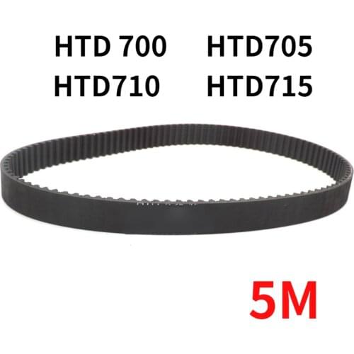 Drive Timing Belt HTD 700 705 710 715 5M Belt 10mm 15mm 20mm