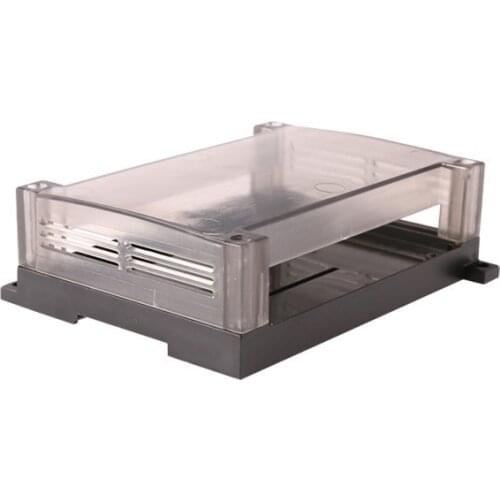 Industrial control box/amplifier board housing/PLC housing/power supply housing/plastic transparent housing 125x90x40 housing